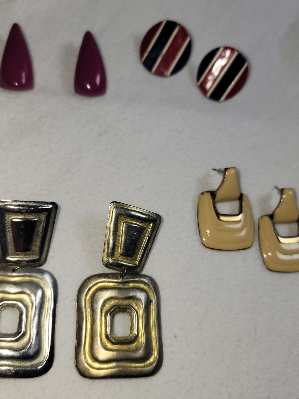 Gold-Tone Geometric Drop Earrings - Women's Jewelry